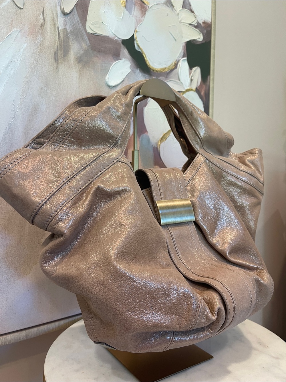 NWT KOOBA Leather Shoulder Tote - Picture 3 of 10